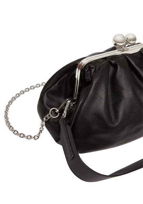 Pasticcino Bag Medium in montone - NERO Weekend MAXMARA | CUBICO007